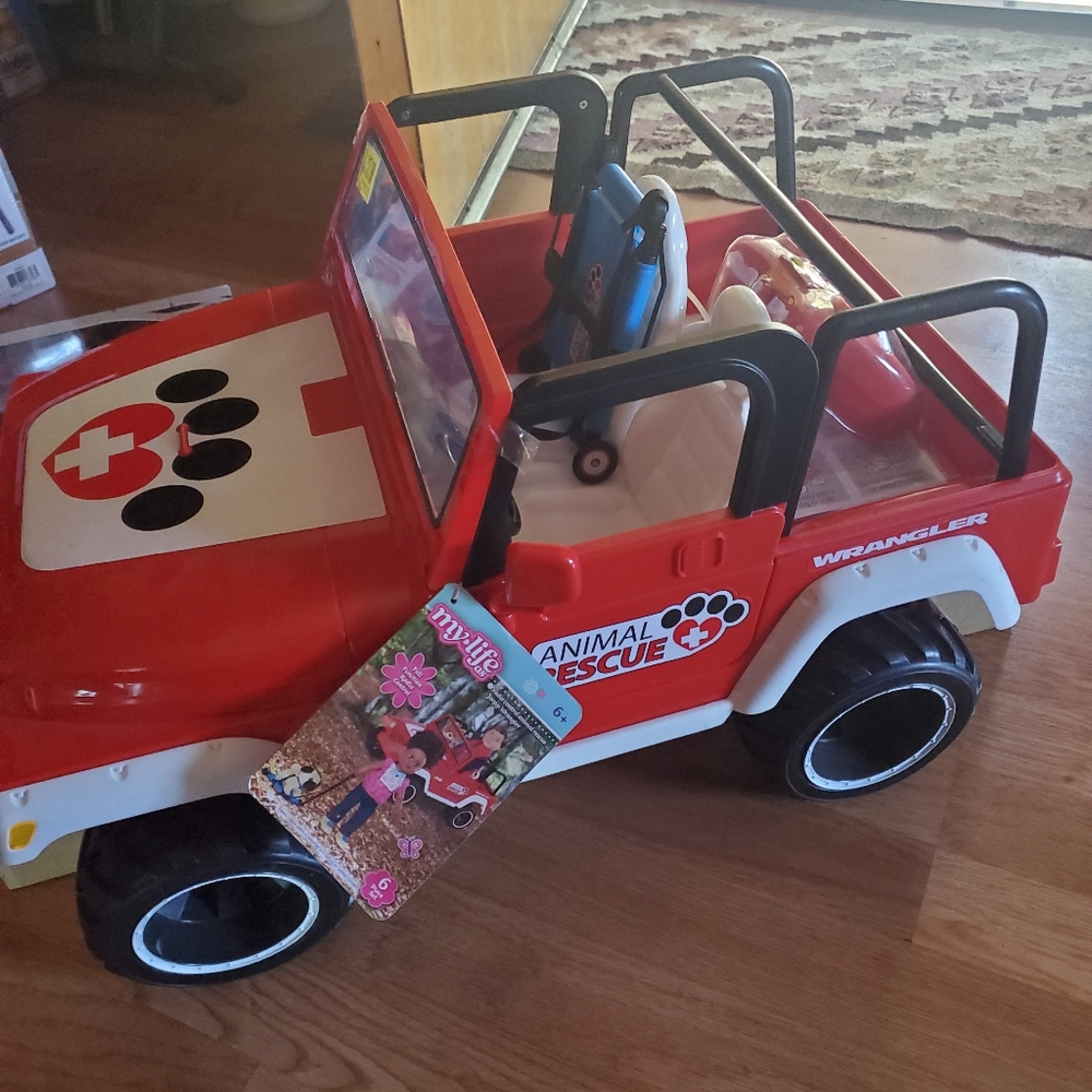 My life doll animal rescue truck